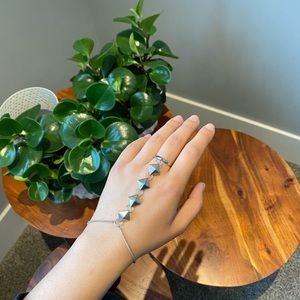 BOGO Antique Silver Hand Piece